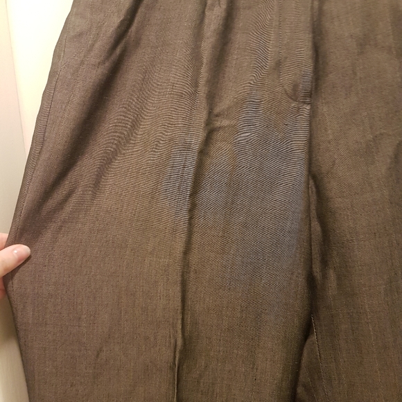 Grey Pleated Pants - Picture 2 of 8